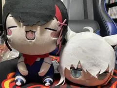 ホロライブ もちぴこBIGぬいぐるみ 大神ミオ 白上フブキ 2体セット