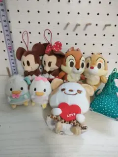 最終処分 ディズニー等 ぬいぐるみ まとめ売り 5点セット - メルカリ