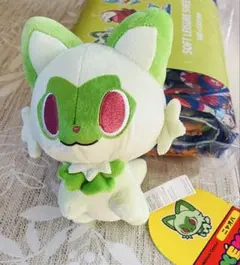 ポケモンドールズ ニャオハ　ポケモンセンターオリジナル　ぬいぐるみ