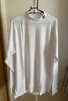 FootJoy モックネックシャツ ホワイト