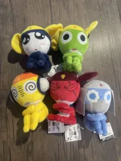 ケロロ軍曹 まちぼうけ ぬいぐるみ 全5種コンプリートセット