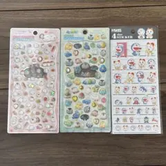 29【３点セット】ジュエルプチドロップ シマエナガ とりのなかまたちドラえもん