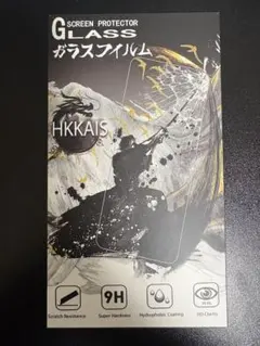 HKKAIS iPhone16用 ガラスフィルム 保護フィルム