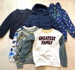 140cm 男の子洋服まとめ売り ユニクロ H&M しまむら 6点セット