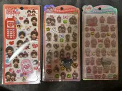 モンチッチ シール 3枚セット 正規品