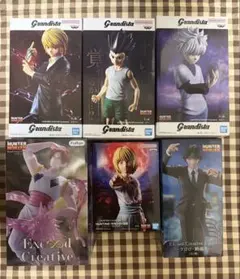 【新品・未開封・8点セット】HUNTERxHUNTERフィギュアまとめ売り HUNTER×HUNTER フィギュア 新品未開封 8点セット - メルカリ