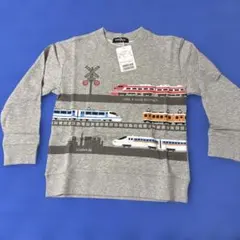 klädskåp クレードスコープ 電車 トレーナー 120cm