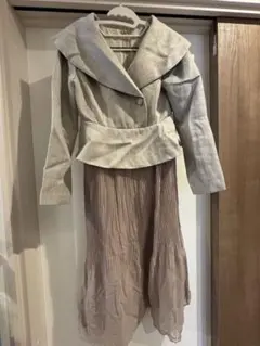NATURAL BEAUTY BASIC ジャケットとスカートのセット M