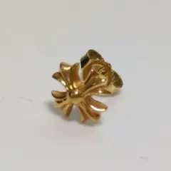 クロムハーツ22K NO2 CH PLUS スタッドピアスゴールド片耳用