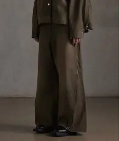 【GRANCY】 ZipDesign Buggy DenimPants