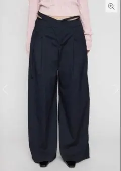 LAGUA GEM STRIPE TUCK WIDE デニム ラグアジェム 23 - メルカリ