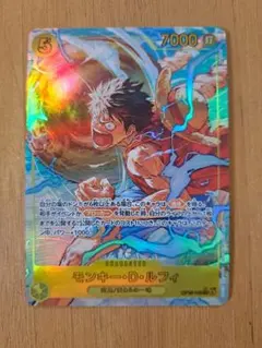 ワンピースカード　神の島の冒険　SECパラレル ルフィ