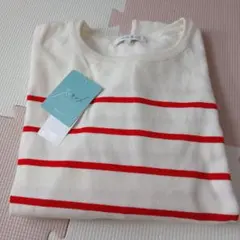GLOBAL WORK ストライプ長袖Tシャツ Sサイズ