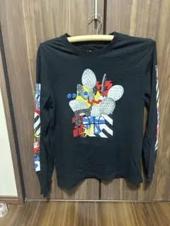 Nike グラフィック長袖カットソー L ブラック