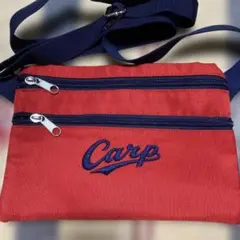 カープサコッシュ Carp 2ポケット キーホルダー付き