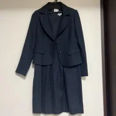 persodea ネイビー ドット柄 セットアップ 9AR