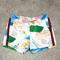 【美品】archivio アルチビオ ショートパンツ 総柄 ロゴプレート 38のサムネイル