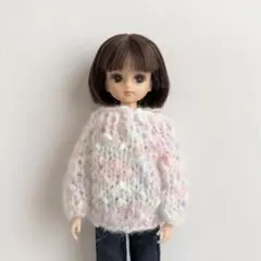 リカちゃん ゆめかわ ピンク ぷくぷくニット セーター ブライス ドール