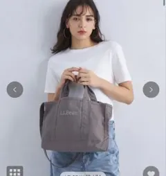 新品未使用♡L.L.Bean♡グローサリートートバッグM♡グレー