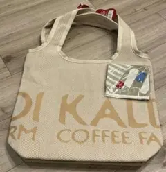 KALDI 2026 福袋トートバッグ(中身無)&もへじ手ぬぐいエコバッグ午