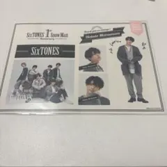 SixTONES 松村北斗 ステッカー