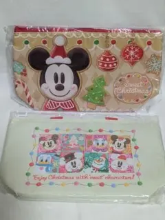 ディズニー　スーベニア　ランチケース　クリスマス