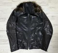 shellac シェラック シングル ライダース レザー ブルゾン SHELLAC（シェラック）の「【SHELLAC 直営店限定】 カウレザー