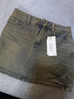 デニム　ミニスカート