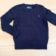 polo ポロ　ラルフローレンケーブルニット コットン セーター