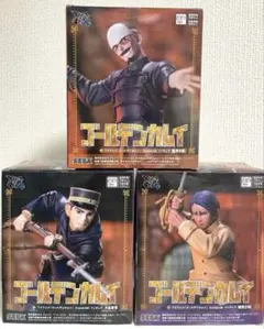 ゴールデンカムイ XrossLink フィギュア 鶴見中尉 月島軍曹 鯉登少尉