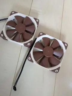 Noctua　PC用ファン 120mm ブラウン 2個セット