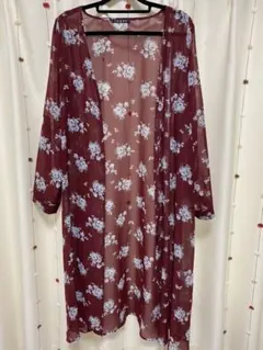 ラッシュガード　シアーカーディガン　シースルーカーディガン　ロングカーディガン
