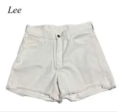 Lee ホワイトショートパンツ デニム