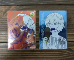 ナツコミ メタキラカード 3種 JOJO ワンパンマン ワールドトリガー