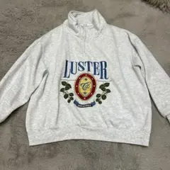 INGNI LUSTER 刺繍ハーフジップトレーナー