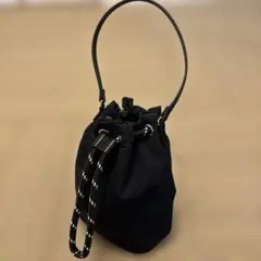 Conte 辺見えみり ドローストリング バッグ BLACK 新品未使用 - メルカリ