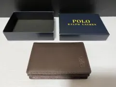 ラルフローレン パスケース ブラウン メンズ