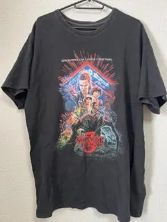 ストレンジャーシングス Tシャツ ラップT ラップTシャツ ヒップホップ