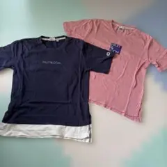 FRUIT OF THE LOOM キッズ Tシャツ 2枚セットのサムネイル