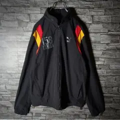 PUPA×ALIFE サッカーフィールドジャケット ウーブンナイロン 胸ロゴ