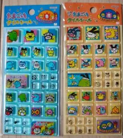 【正規品】たまごっち タイルシール 2種セット レトロ BANDAI
