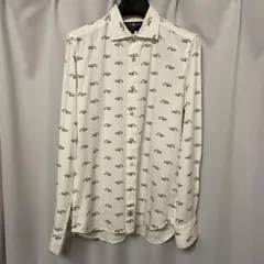 HYDROGEN ハイドロゲン 車柄 レトロカー 総柄 シャツ