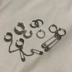 【専用】イヤーカフ・イヤリング　安全ピンのみ