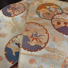 華やかな花柄 袋帯