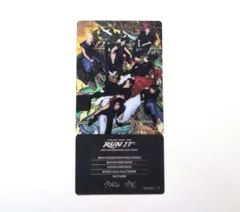 straykids スキズ RUN IT マイル特典 ピクチャーチケット - メルカリ