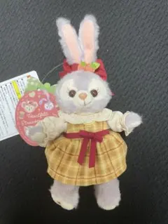 ディズニー ステラルー ハートフェルトストロベリーギフト ぬいぐるみバッジ