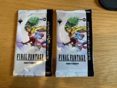 MTG/FINAL FANTASY/コレクターブースターサンプルパック2個セット