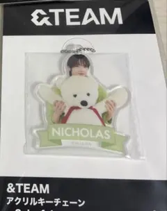 &TEAM アクリルキーチェーン アクキー 　カラフル NICHOLAS 1個
