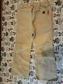 d*7様 DOUBLE.B ベージュ 長ズボン 100cm