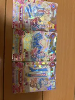 ℳ*♡様 アイカツカード3枚セット アクアレース